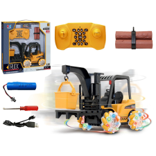 Lean Toys Távirányítós targonca 360 fokos forgásban világító kerekek távirányítós modell