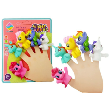 Lean Toys Ujjvédők Unikornisok 5 db játékfigura