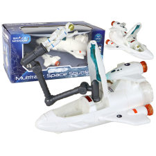 Lean Toys Űrküldetés Űrkészlet rakéta Cosmonaut Cosmos 4 ELEMENTS helikopter és repülő