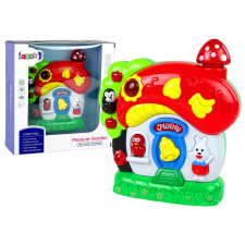 Lean Toys Zenés játszóház babáknak, állatoknak készségfejlesztő