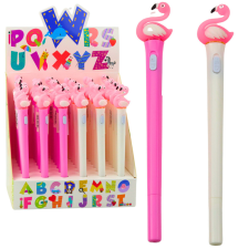 lean Világító golyóstoll Pink Flamingo Blue Ink 0,7mm Mix toll