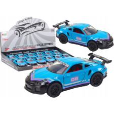 leantoys Autó Sportautó 1:32 Friction Drive Metal Türkiz 19990 ( ) autópálya és játékautó