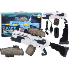 leantoys Automata M416 Akkus Vízipisztoly Puska - Fehér (17617) katonásdi