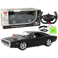 leantoys Automatikus R/C Dodge Charger 1_16 Czarny (15287) autópálya és játékautó