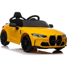 leantoys Bmw M4 Akkumulátor Autó Sárga (16970) autópálya és játékautó