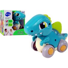 leantoys Dinoszaurusz Kerekeken Kék Figura 12667 (12667) játékfigura