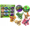 leantoys Dinoszaurusz Tojásforgatókészlet - 12 Darabos, Színes ( )