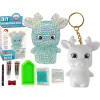 leantoys Diy Kit Diamond Rénszarvas Diy Crystals Kulcstartó 3D Kék 13047 (13047)