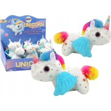 leantoys Egyszarvú Plüss Ugráló Ló, Fehér 17684 (17684) készségfejlesztő