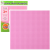 leantoys Építőlap Építőkockákhoz, Rózsaszín, 25,5×25,5 cm – 23521 (23521)
