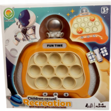 leantoys Érzékszervi Játék Pop-It űrkonzol Fényei Sárgán Hangzanak 18275 (18275) készségfejlesztő