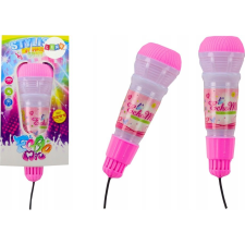 leantoys Gyermek Mikrofon Echo Világos Rózsaszín Kék 20397 (20397) készségfejlesztő