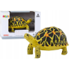 leantoys Gyűjthető Figura Teknős Hüllő Sárga Fekete A 18982 ( )