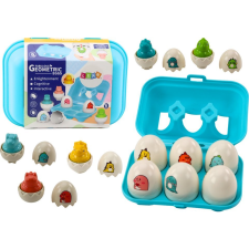 leantoys Hat Geometriai Dinoszaurusz Tojás Halmaza, Színes 20646 ( ) kreatív és készségfejlesztő