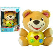 leantoys Interaktív Oktatási Teddy Maci - Altatódalla, Dallamokkal (10010-uniw) kreatív és készségfejlesztő