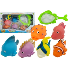 leantoys Készlet Gumi Fürdőző Halak Lövések Vízzel (4882) fürdőszobai játék