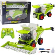 leantoys Kukorica Betakarító 2In1 Távirányítású RC Gőzhatás 2.4G (21201) autópálya és játékautó