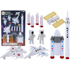 leantoys Lean Toys Űrfigurák Készlet Űrhajós Rakéták 11 db ( ) játékfigura