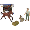 leantoys Ló Nyuszi és Gondozójuk Játékszett 15233 (15233)