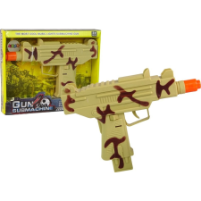 leantoys Moro Katonai Fegyver Gyerekeknek - Vibrációs, Hanghatásokkal (11140) katonásdi