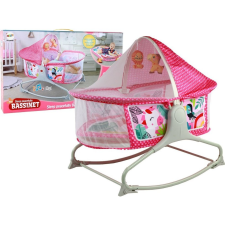 leantoys Multifunkcionális Kiságy Bója 2in1 Baby Mat Hangok Rezgések Rózsaszín (16245) kreatív és készségfejlesztő