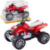 leantoys Off-Road Quad Meghajtással Futófelületű Kerekek Piros (24774)