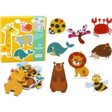 leantoys Oktatási Puzzle Állatok Puzzle Angoltanulás 48 db 17936 (17936) puzzle, kirakós