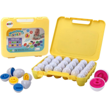 leantoys Oktatási Tojás Kirakós Játék Számok És Színek Tanulása (17802) oktatójáték