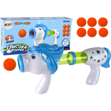 leantoys Pisztolyvető Puha Bb-Khez Unicorn Blue (11363) katonásdi