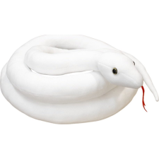 leantoys Plüss Fehér Kígyó Kabala - 110 cm (16444) plüssfigura