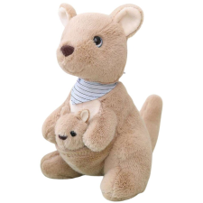 leantoys Plüss Kabala Plüss Játék Kenguru Kölyökkel 23Cm – 22160 (22160) plüssfigura