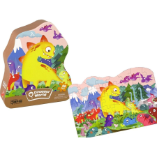 leantoys Puzzle Dinoszaurusz Vulkán 48 Darabos Puzzle (14114) puzzle, kirakós