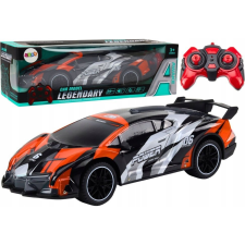 leantoys RC Sportkocsi 1_10 Narancssárga Sebesség 25 Km/h (18574) autópálya és játékautó