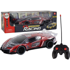 leantoys RC Sportkocsi Méretarány 1_16 Fények Piros (17844) autópálya és játékautó