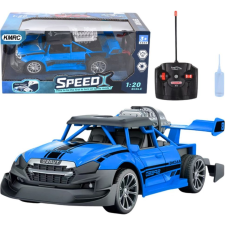 leantoys RC Távirányítós Autó 1_20 Fények Füst Hatás Kék (24765) távirányítós modell