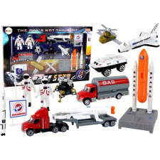 leantoys Space Truck Rocket Figurakészlet 16329 (16329) autópálya és játékautó
