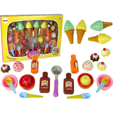 leantoys Sweetie Készlet Fagylalt Cupcakes Mártások Kanálok (10075-uniw) konyhakészlet