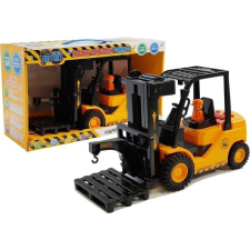 leantoys Targonca Mozgó Villák Hangok Narancssárga Fények 5904 (5904) autópálya és játékautó