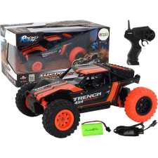 leantoys Távirányítós Terepjáró Autó - R/C, 1:24, Narancs (17178) távirányítós modell