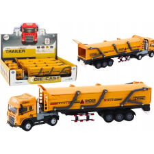 leantoys Teherautó Pótkocsival TIR Szállítójármű 1:24 Hangok Sárga Fények 18821 ( ) autópálya és játékautó