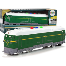 leantoys Zöld Vonat Világítással 1:32 12425 (12425) kisvasút