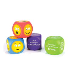 Learning Resources Beszélgetési kockák - EMOJI kreatív és készségfejlesztő