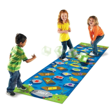 Learning Resources Crocodile Hop - Átkelés a folyón készségfejlesztő játszószőnyeg oktatójáték