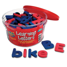 Learning Resources mágneses betűkészlet, kicsi és nagy, 104 darab kreatív és készségfejlesztő