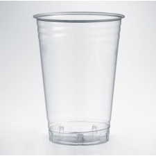 Lebomló hidegitalos pohár, PLA, 500ml, szintjelöléssel | 50 db/csomag papírárú, csomagoló és tárolóeszköz