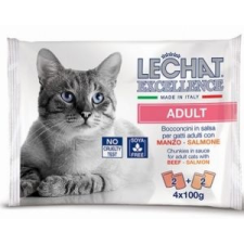 Lechat excellence adult Marha&Lazac alutasak 4x100g macskaeledel