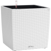 Lechuza Cube Cottage virágtartó 40 cm x 40 cm x 40 cm fehér