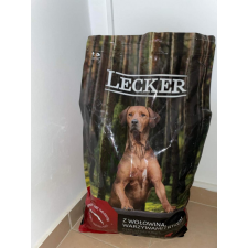 Lecker száraz kutyaeledel marha,rízs,zöldség 10 kg kutyaeledel
