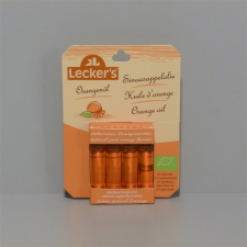Leckers bio narancsolaj /étkezési/4x2 ml 8 ml alapvető élelmiszer
