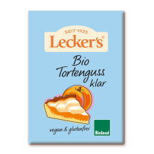 Leckers bio növényi tortabevonó színtelen 2x10g 20 g reform élelmiszer